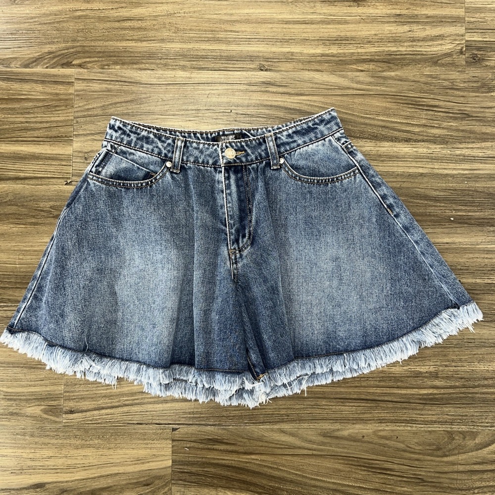Truce Jean Shorts Looks Like Skirt Size 14 Juniors